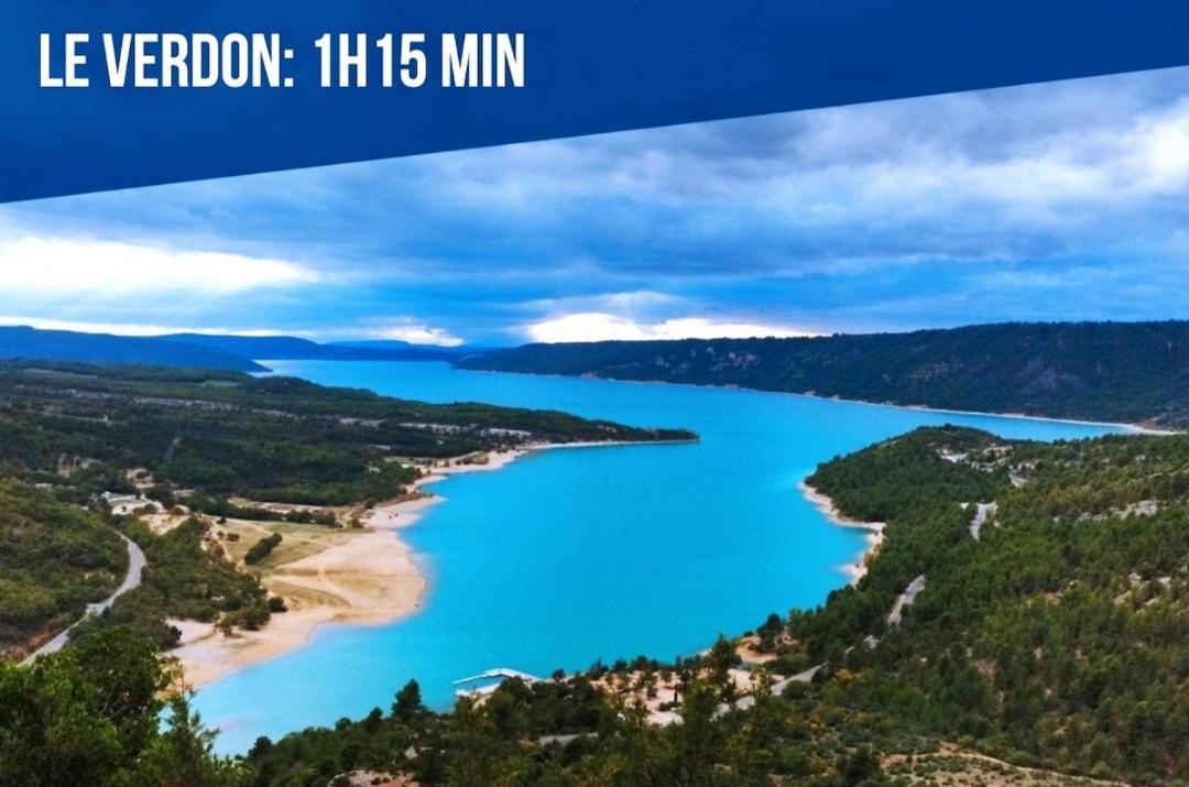 La Rose Des Vents & Spa - Gite Provence Neoules Luaran gambar